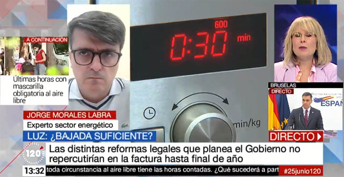 ¿Desde cuándo se aplica la rebaja del IVA de la luz en el recibo?
