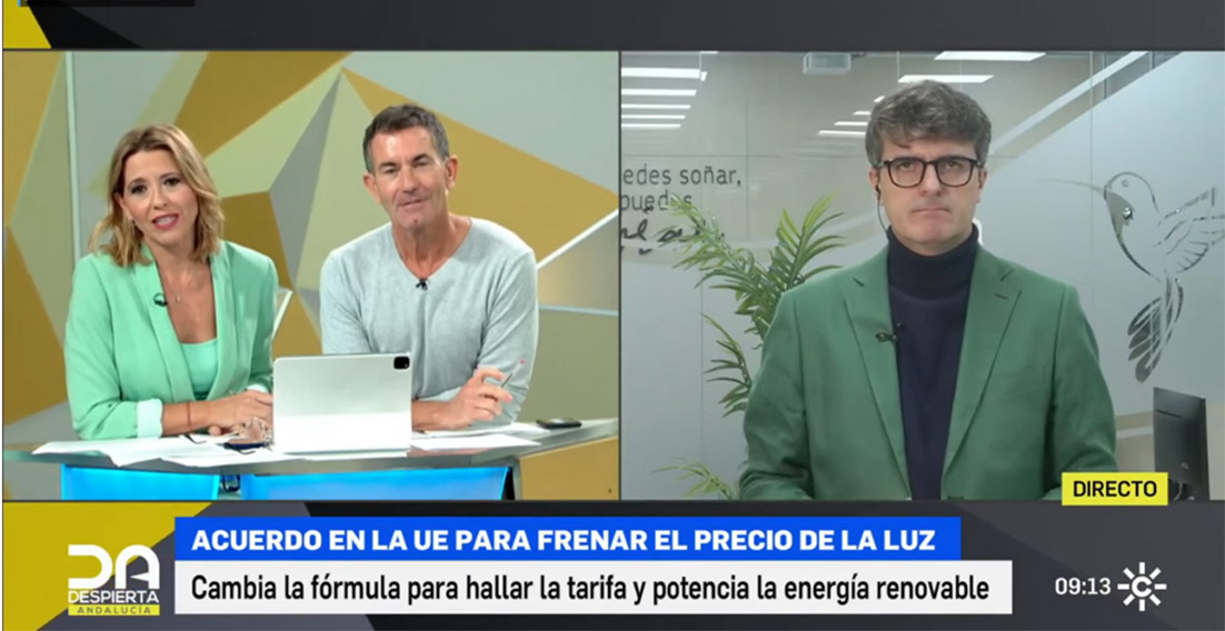 ¿Deberían ampliarse las medidas de ahorro energético? - Despierta Andalucía de Canal Sur (26 de octubre de 2023).