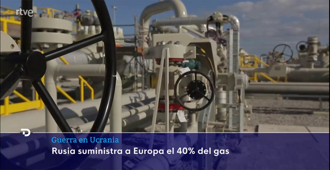 El papel del gas en la guerra de Ucrania