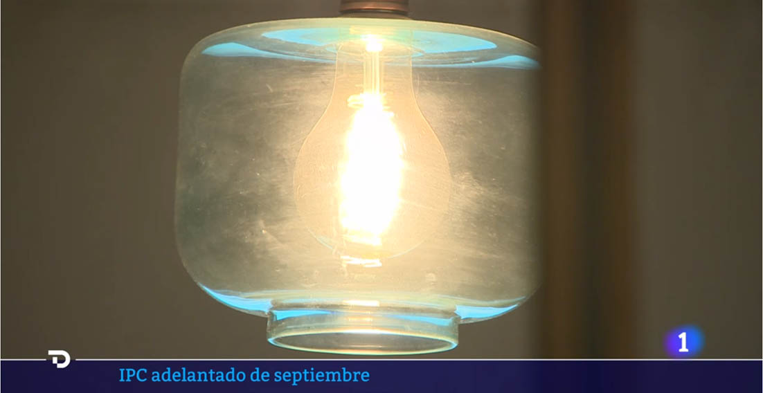 Energía e inflación en septiembre (y en casi cualquier mes del año) - Telediario de TVE (28 de septiembre de 2023).