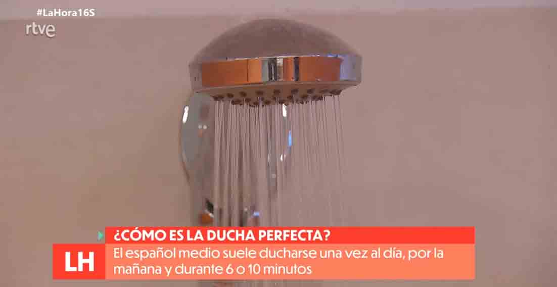 La ducha energéticamente perfecta
