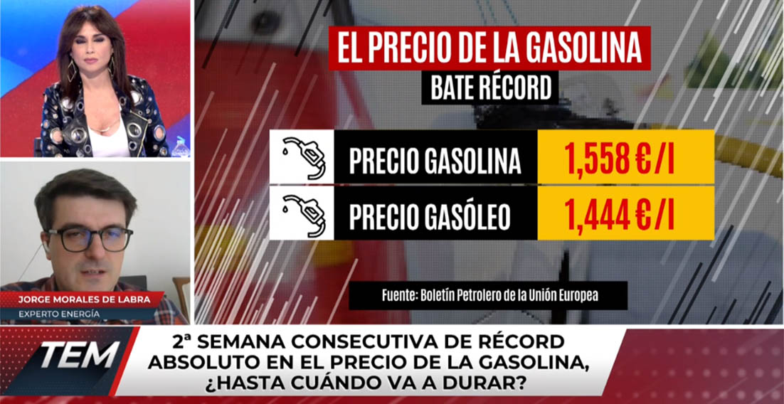 precio de la gasolina