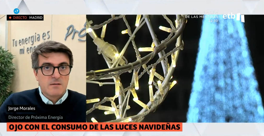 El mito de que las luces de la navidad son caras - En jake de EiTB (12 de diciembre de 2023).