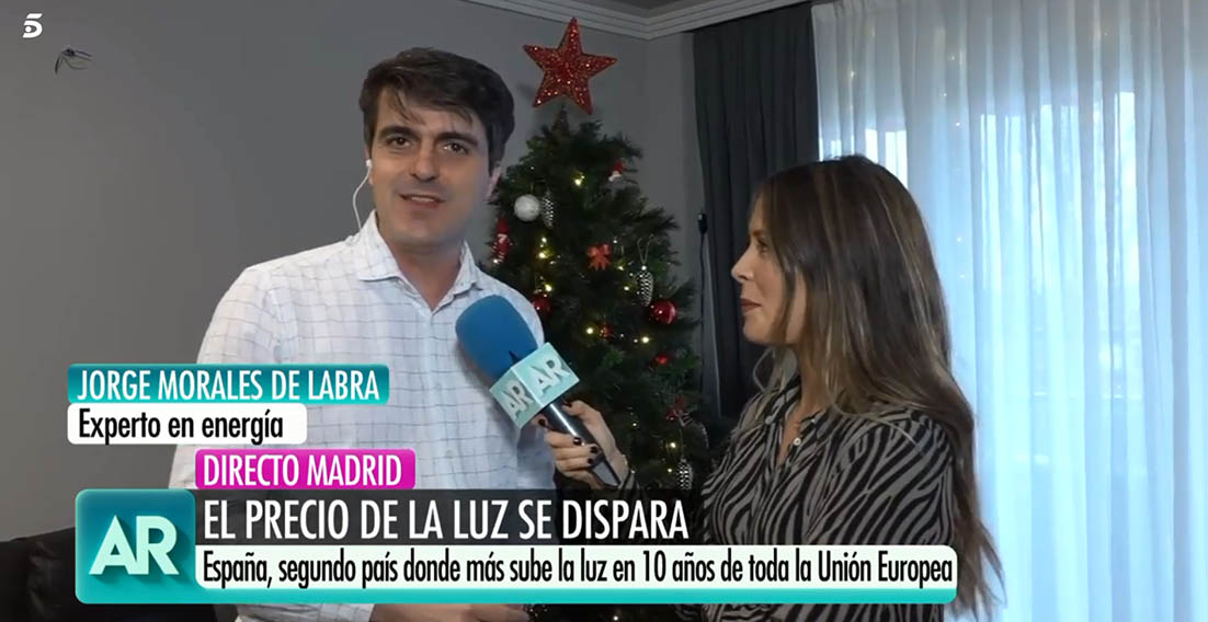 consumo luces navidad