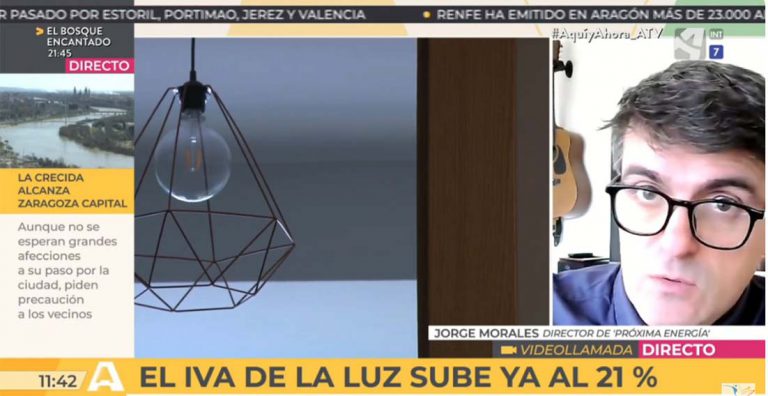Razones para el optimismo con el precio de la luz - Aquí y ahora de Aragón TV (1 de marzo de 2024).