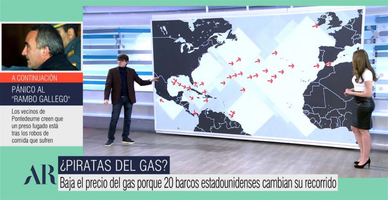 transporte marítimo de gas