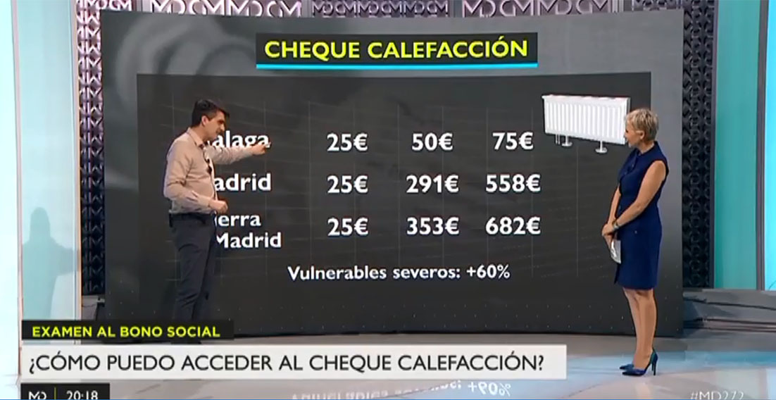 importe cheque calefacción